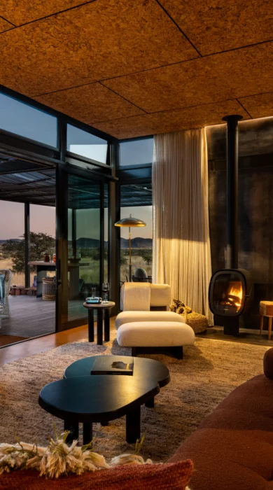 Main Area, Loapi Tented Camp, Tswalu Kalahari, South Africa