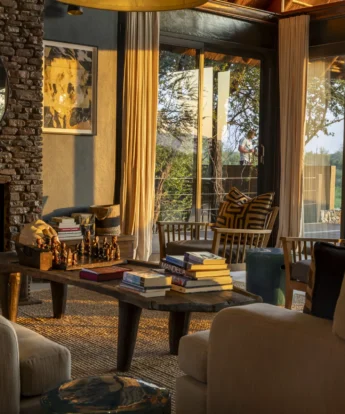 Lounge, Marataba Residence, Marakele National Park, South Africa