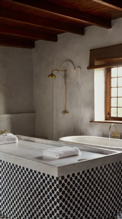 Bathroom, Sterrekopje, Franschhoek, South Africa