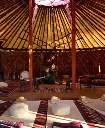 Yurt Yoga, Sterrekopje, Franschhoek, South Africa